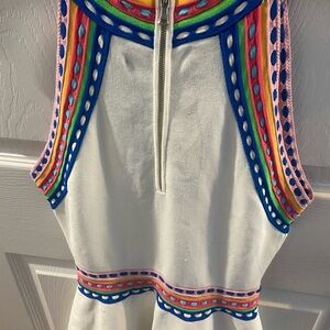 Milly Multicolored Polka Dot Dress